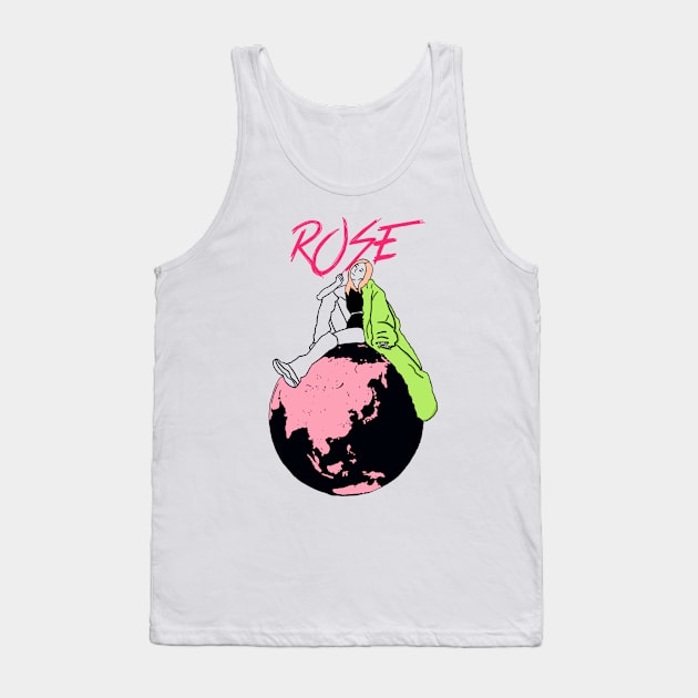 rose Tank Top by atiatiaman